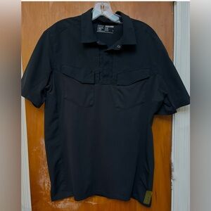 5.11 Tactical Men’s Black Reflex short sleeve Shirt. M
